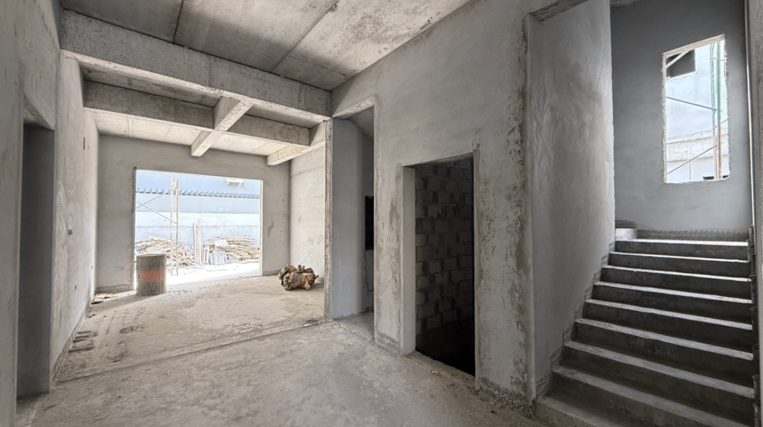 Malkiya Twin Villa site progress 4
