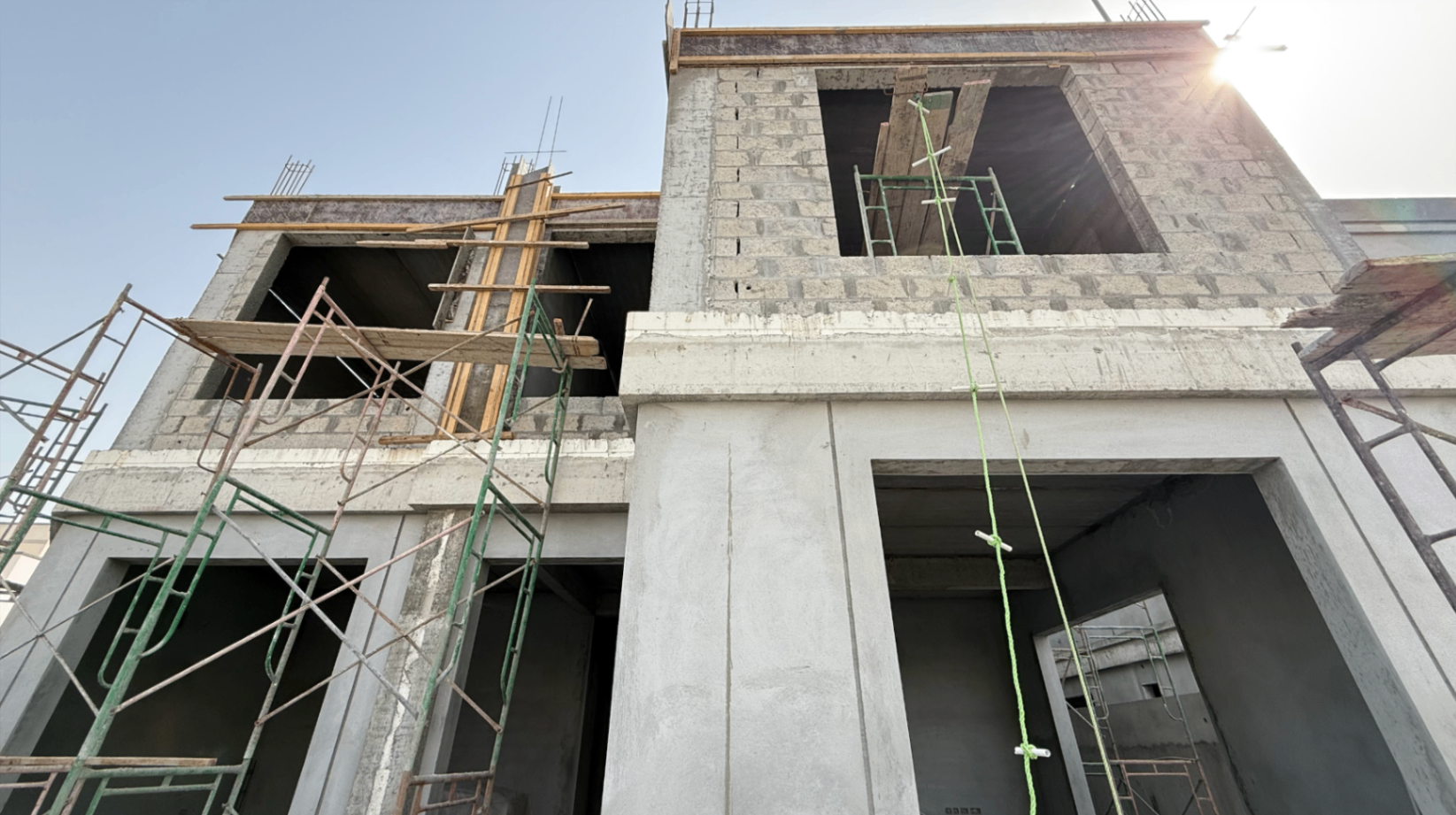 Malkiya Twin Villa site progress 3