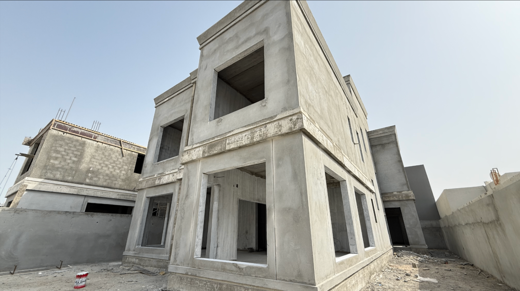 Malkiya Twin Villa site progress 5